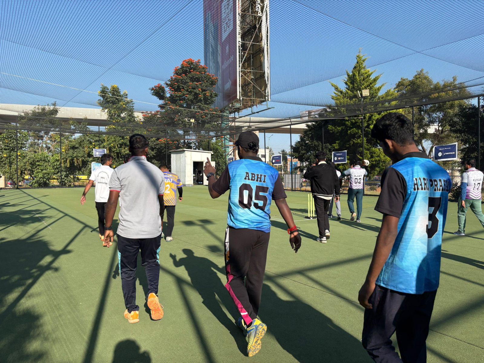 Last-over six sending the crowd into a frenzy